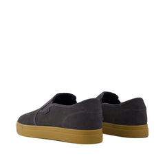 Mens Baja Slip On Sneaker Forged Iron Suede