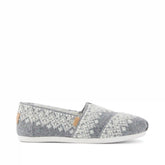 Womens Alpargata Classic Fuzzy Fair Isle