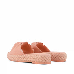Womens Abby Slide Flatform Espadrille Sandal Bloom Heritage Canvas