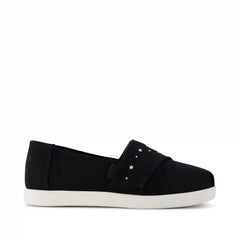 Alpargata Classic Kids Shoe Black Brushed Twill