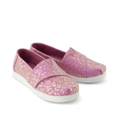 Alpargata Classic Kids Shoe Cosmic Pink Iridescent Leopard
