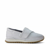 Resident Plus Toddler Sneaker Silver Metallic Twill