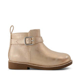 Seashell Metallic Faux Leather Mia Toddler Boot
