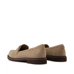 Womens Marie Loafer Taupe Suede