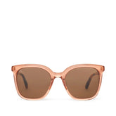 Charmaine Apricot Handcrafted Sunglasses