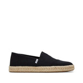 Alpargata Black Recycled Cotton Rope 2.0 Espadrille