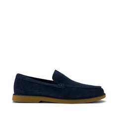 Mens Marcos Loafer Navy Suede
