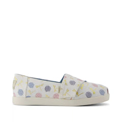 Alpargata Classic Kids Shoe Egret Dragonflies Printed Canvas