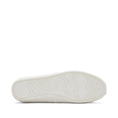 Alpargata White Recycled Cotton Canvas