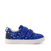 Cruz Double Strap Toddler Sneaker Blue Iris Sharks