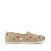 Womens Alpargata Classic Apple Embroidery
