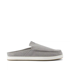 Alonso Mule Drizzle Grey Heritage Canvas