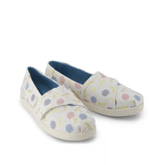 Alpargata Classic Kids Shoe Egret Dragonflies Printed Canvas