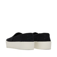 Verona Black Slip On Sneaker