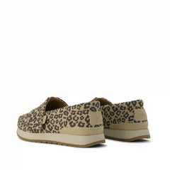Resident Plus Kids Sneaker Natural Leopard Print