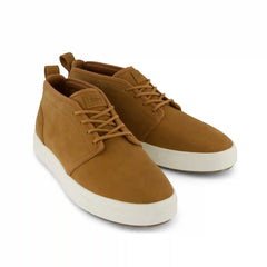 Mens Carlo Mid Terrain 2.0 Sneaker Water Resistant Tan Leather