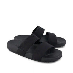 Mens Nico Sandal Black Canvas
