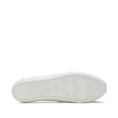 Alpargata White Recycled Cotton Canvas
