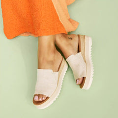 Diana Mule Natural Sandal