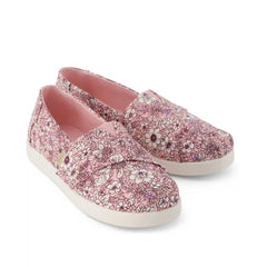Alpargata Classic Kids Shoe Pink Quartz Floral