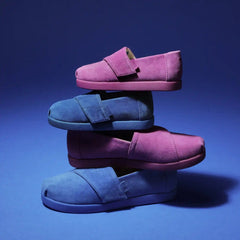 TOMS x Jamie Mizrahi Alpargata Classic Pink Suede Toddler  Shoe