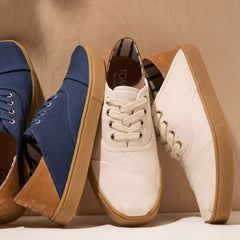 Mens Cordones Plus Sneaker Natural Canvas