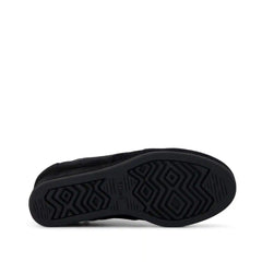 Black Microsuede Desert Wedge Kids Boot