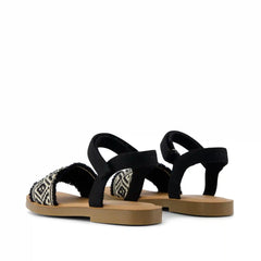 Remi Ankle Strap Kids Sandal Black Diamond Global Strap