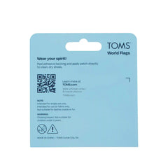 World Flag Adhesive Shoe Patches: United States, Argentina, Germany, Netherlands
