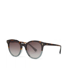 Aaryn Tortoise Ocean Grey Fade Handcrafted Sunglasses