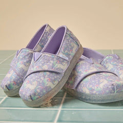 Alpargata Classic Kids Shoe Misty Lilac Iridescent Unicorn