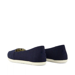 Womens Alpargata Ballet Flat Navy Heritage Canvas