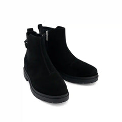 Womens Astrid Boot Water Repellent Black Suede