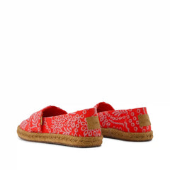 Alpargata Rope 2.0 Kids Espadrille Flame Botanical Eyelet