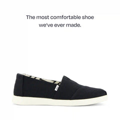 Alpargata Plus Black Heritage Canvas