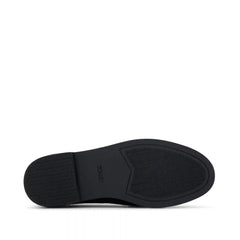Womens Marie Loafer Black Textile