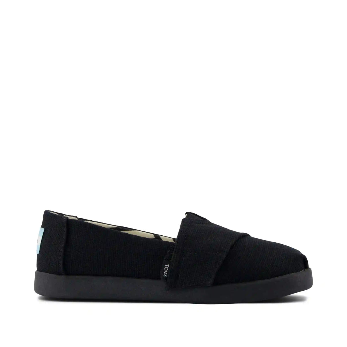 Alpargata Classic Kids Shoe Black and Black Heritage Canvas