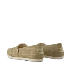 Womens Alpargata Classic Gold Shimmer Crosshatch