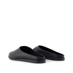 Womens Amelia Mule Black Faux Leather