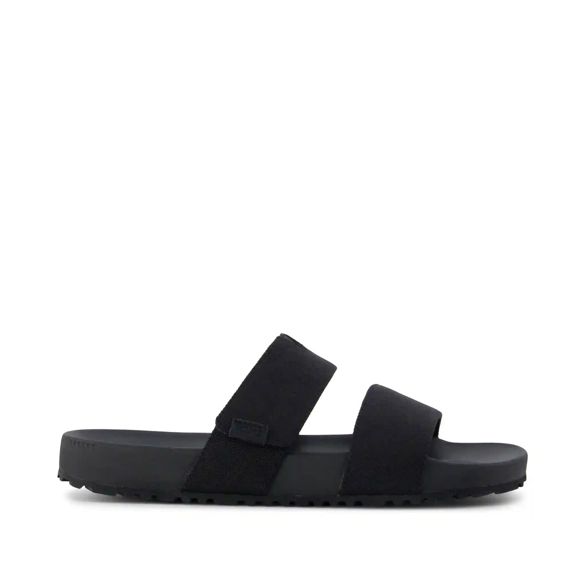 Mens Nico Sandal Black Canvas