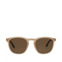 Silas Shiny Oatmilk Traveler Sunglasses