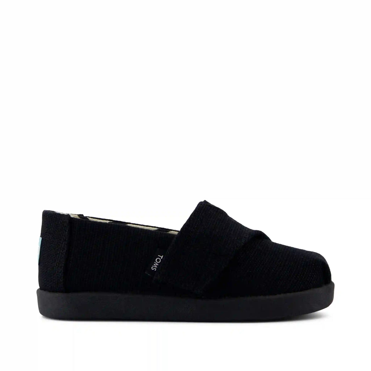 Alpargata Classic Black and Black Heritage Canvas Toddler Shoe