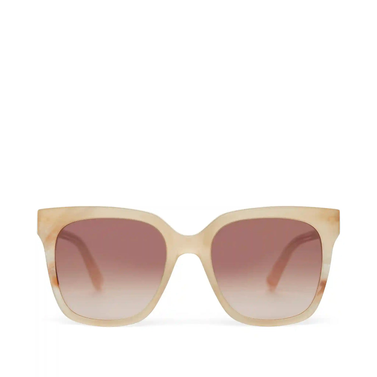 Natasha Oatmilk Latte Handcrafted Sunglasses
