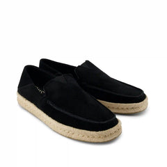 Alonso Rope Loafer Black Suede