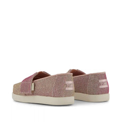 Alpargata Classic Toddler Shoe Rose Glitter Corduroy