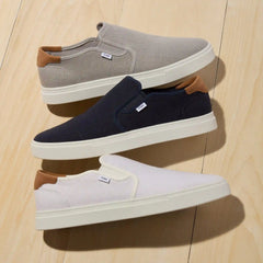Baja 2.0 White Legacy Canvas Slip On Sneaker