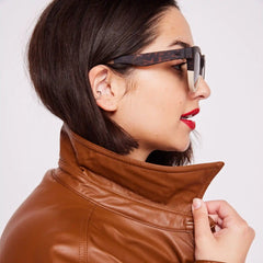 Florentin Tortoise Oatmilk Fade Traveler Sunglasses