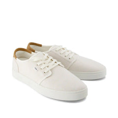 Carlo 2.0 White Legacy Canvas Lace Up Sneaker