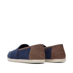 Alpargata Navy Synthetic Trim