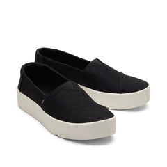 Verona Black Slip On Sneaker
